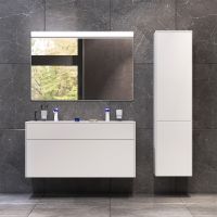 Товар: Тумба под раковину AM.PM Inspire V2.0 120 M50AFHX1203WM подвесная Белая матовая - фото 8 Тумба под раковину AM.PM Inspire V2.0 120 M50AFHX1203WM подвесная Белая матовая — фото 8, Тумбы под раковину