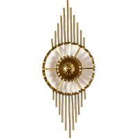 Настенный светильник Artelamp Almaaz A2564AP-1PB Прозрачный Полированная медь — фото 1, Светильники