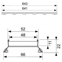 Товар: Решетка для душевого лотка Tece Drainline Plate II 70 600772 Полированная нержавеющая сталь - фото 4 Решетка для душевого лотка Tece Drainline Plate II 70 600772 Полированная нержавеющая сталь — фото 4, Прочие комплектующие для слива и канализации