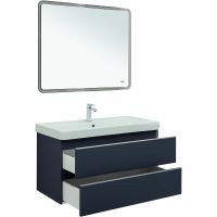 Товар: Тумба под раковину Aquanet Вега 100 329587 подвесная Маренго - фото 16 Тумба под раковину Aquanet Вега 100 329587 подвесная Маренго — фото 16, Тумбы под раковину