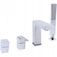 Смеситель на борт ванны Rav Slezak Loira LR565.5P Хром — фото 1, Смесители на борт ванны