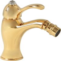 Смеситель для биде Migliore Lem Swarovski 18889 Золото — фото 1, Смесители для биде