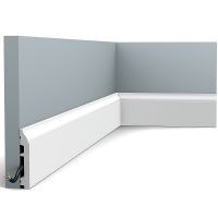 Плинтус Orac Decor SX172 2000x85x14 мм — фото 1, Плинтуса напольные