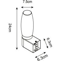 Товар: Подсветка для зеркал Artelamp Aqua-Bastone A1209AP-1AB Белая Античная бронза - фото 4 Подсветка для зеркал Artelamp Aqua-Bastone A1209AP-1AB Белая Античная бронза — фото 4, Подсветки