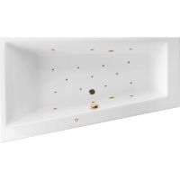 Акриловая ванна Excellent Sfera Slim 170x100 L WAEX.SFL17S.RELAX.GL с гидромассажем — фото 1, Ванны