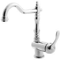 Смеситель для раковины Rav Slezak Labe L008.5/8 Хром — фото 1, Смесители для раковины