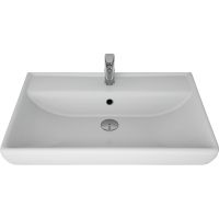 Товар: Тумба с раковиной Brevita Vega 70 УТ000022669 подвесная Белая матовая Золото - фото 6 Тумба с раковиной Brevita Vega 70 УТ000022669 подвесная Белая матовая Золото — фото 6, Мебель для ванной