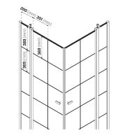 Товар: Душевой уголок New Trendy New Soleo Black 90х90 K-0580 профиль Черный стекло прозрачное - фото 8 Душевой уголок New Trendy New Soleo Black 90х90 K-0580 профиль Черный стекло прозрачное — фото 8, Квадратные душевые уголки