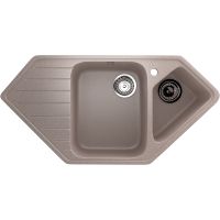 Кухонная мойка Ulgran Classic U-409-302 Песочная — фото 1, Кухонные мойки