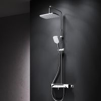 Товар: Душевая система AM.PM Func F078F700 Хром - фото 8 Душевая система AM.PM Func F078F700 Хром — фото 8, Душевые стойки