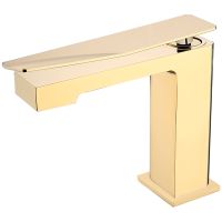 Смеситель для раковины Boheme Q 141-GG.2 Золото — фото 1, Смесители