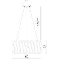 Товар: Люстра Divinare Megan 7568/18 LM-9 Прозрачная Бронза - фото 4 Люстра Divinare Megan 7568/18 LM-9 Прозрачная Бронза — фото 4, Люстры