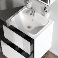 Товар: Тумба под раковину AM.PM Func 60 M8FFUX0602WM подвесная Белая матовая - фото 9 Тумба под раковину AM.PM Func 60 M8FFUX0602WM подвесная Белая матовая — фото 9, Мебель для ванной