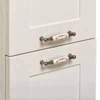 Шкаф пенал Aquaton Леон 31 1A186503LBPS0 подвесной Дуб белый — фото 3, Пеналы для ванной комнаты