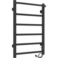 Электрический полотенцесушитель Laris Прайм ЧКЧ П6 400x600 R 73207593 Черный муар — фото 1, Электрические полотенцесушители