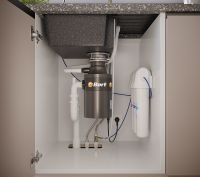 Товар: Кухонная мойка Domaci Бьелла DMC-13S GWS-13S-308 Черная - фото 7 Кухонная мойка Domaci Бьелла DMC-13S GWS-13S-308 Черная — фото 7, Кухонные мойки