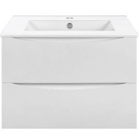 Тумба под раковину Vincea Mia 60 VMC-2MC600GW подвесная G.White — фото 1, Тумбы под раковину