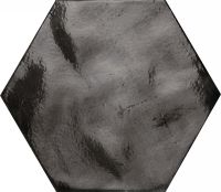 Керамогранит Cir Fuoritono Esagona Fuorinero Polished 1072705 24х27,7 см — фото 1, Керамогранит