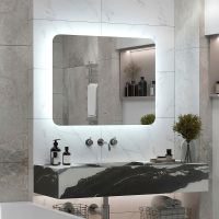 Товар: Зеркало Reflection Horizon 1000х700 RF4209HR с подсветкой с бесконтактным выключателем и диммером - фото 1 Зеркало Reflection Horizon 1000х700 RF4209HR с подсветкой с бесконтактным выключателем и диммером — фото 1, Зеркала в ванную комнату