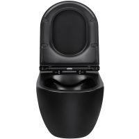 Унитаз Vincea Evo VT1-34MB подвесной с сиденьем Микролифт — фото 5, Подвесные унитазы