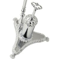 Напольная стойка Migliore Elisabetta 17045 Хром — фото 7, Стойки - набор держателей