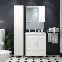 Тумба с раковиной Misty Дива 85 УТ000011765 Белая — фото 6, Мебель для ванной