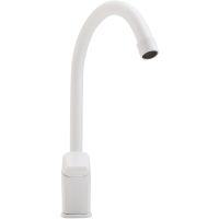 Смеситель для кухни Orange OneLife P02-000w Белый — фото 2, Смесители для кухни