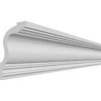 Карниз Перфект AB107 2400x130x80 мм — фото 1, Карнизы