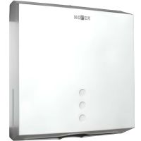 Диспенсер для бумажных полотенец Nofer 04006.W Белый — фото 1, Диспенсеры бумажных полотенец