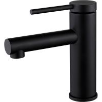 Смеситель для раковины Abber Emotion Черный матовый арт-AF8810B — фото 1, Смесители для раковины