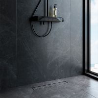 Товар: Душевой лоток AM.PM MasterFlow 50 W01SC-U11-050-04BM с Черной матовой решеткой / под плитку Tile - фото 18 Душевой лоток AM.PM MasterFlow 50 W01SC-U11-050-04BM с Черной матовой решеткой / под плитку Tile — фото 18, Душевые лотки