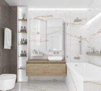 Товар: Керамогранит Ceradim Calacatta Goddes Gold 60х60 см - фото 2 Керамогранит Ceradim Calacatta Goddes Gold 60х60 см — фото 2, Керамогранит