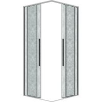 Товар: Душевой уголок Grossman Galaxy 80х80 300.K33.01.8080.10.02 профиль Хром стекло шиншилла - фото 2 Душевой уголок Grossman Galaxy 80х80 300.K33.01.8080.10.02 профиль Хром стекло шиншилла — фото 2, Душевые уголки
