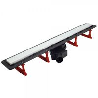 Трап для душа Pestan Confluo Frameless Line 950 White Glass 13701216 с решеткой — фото 1, Трапы для душа