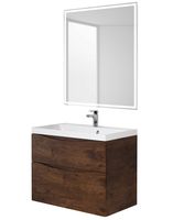 Тумба под раковину BelBagno Marino 65 MARINO-650-2C-SO-RW-P подвесная Rovere Moro — фото 5, Тумбы под раковину