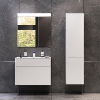 Товар: Тумба под раковину AM.PM Inspire V2.0 80 M50AFHX0803WM подвесная Белая матовая - фото 8 Тумба под раковину AM.PM Inspire V2.0 80 M50AFHX0803WM подвесная Белая матовая — фото 8, Мебель для ванной