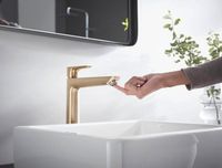 Товар: Смеситель для раковины Hansgrohe Talis E 71717140 Шлифованная бронза - фото 4 Смеситель для раковины Hansgrohe Talis E 71717140 Шлифованная бронза — фото 4, Смесители для раковины