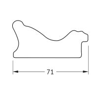 Товар: Зеркало Evoform Exclusive Floor 198х109 BY 6186 с фацетом в багетной раме - Черное дерево с золотом 71 мм - фото 5 Зеркало Evoform Exclusive Floor 198х109 BY 6186 с фацетом в багетной раме - Черное дерево с золотом 71 мм — фото 5, Мебель для ванной