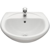 Раковина Santeri Соната 55 1.3111.2.S00.11B.0 Белая — фото 1, Раковины подвесные