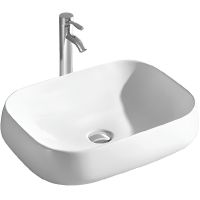 Раковина-чаша Aquatek 56 AQ5526-MW Белая матовая — фото 1, Раковины накладные