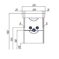 Товар: Тумба под раковину Aquaton Сильва 45 1A211701SIW60 Дуб фьорд - фото 6 Тумба под раковину Aquaton Сильва 45 1A211701SIW60 Дуб фьорд — фото 6, Мебель для ванной