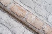 Обои Артекс Selena 10830-02 Винил на флизелине (1,06*10,05) Бежевый, Кирпич — фото 6, Обои для стен