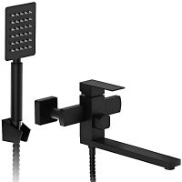 Смеситель для ванны Frap H802-6 F22802-6 универсальный Черный матовый — фото 1, Смеситель для ванны