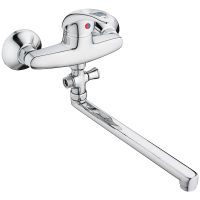 Смеситель для ванны Viko V-6915 универсальный Хром — фото 1, Смеситель для ванны