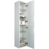 Товар: Шкаф пенал Aquanet Джейн 35 313289 подвесной Белый матовый - фото 6 Шкаф пенал Aquanet Джейн 35 313289 подвесной Белый матовый — фото 6, Пеналы для ванной комнаты