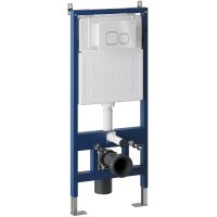 Клавиша смыва Grossman Cosmo 700.K31.02.000.000 Белая глянцевая — фото 4, Комплектующие для душевого оборудования