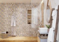 Керамическая плитка GlobalTile Marmaris GT Белый пэчворк настенная 25х50 см арт-GT129VG — фото 2, Керамическая плитка