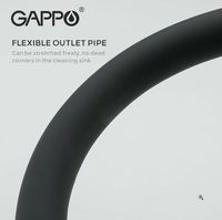 Смеситель для кухни Gappo G4398-36 Черный матовый — фото 8, Смесители для кухни