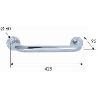 Полотенцедержатель Remer RB440CR Хром — фото 2, Полотенцедержатели