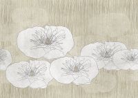 Товар: Фреска Ortograf Grafika Natura 31550 Фактура флок FLK Флизелин (3,8*2,7) Бежевый/Белый, Цветы/Абстракция - фото 2 Фреска Ortograf Grafika Natura 31550 Фактура флок FLK Флизелин (3,8*2,7) Бежевый/Белый, Цветы/Абстракция — фото 2, Фрески